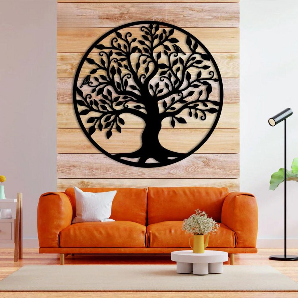 Eternal Roots – Tree of Life Metal Wall Art (24")inch | Customizable