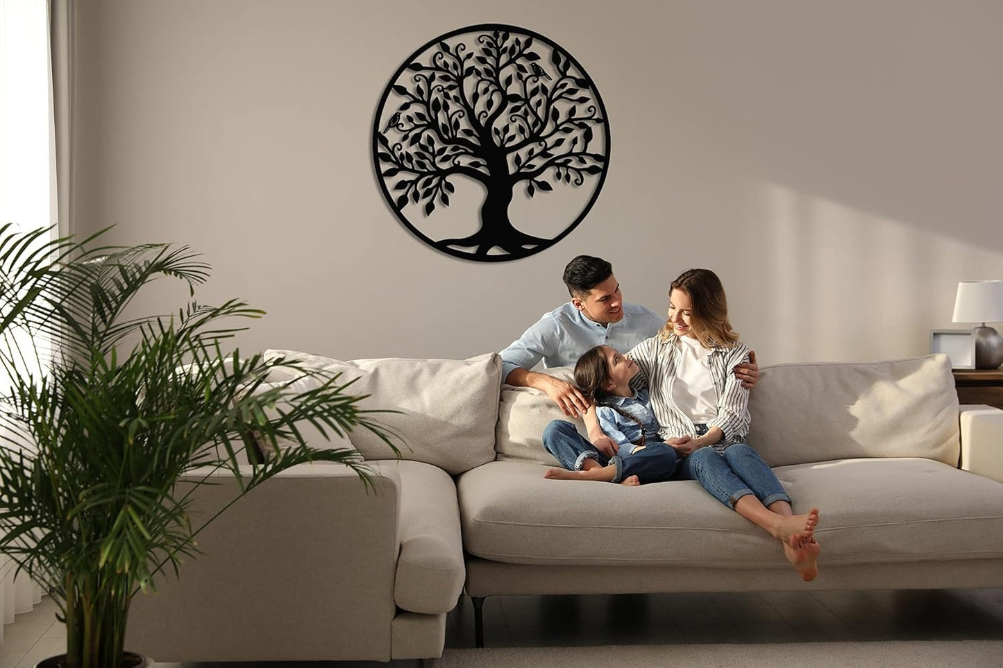 Eternal Roots – Tree of Life Metal Wall Art (24")inch | Customizable