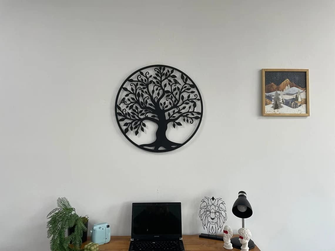 Eternal Roots – Tree of Life Metal Wall Art (24")inch | Customizable