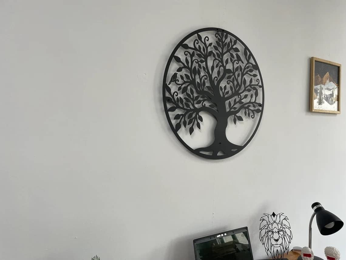 Eternal Roots – Tree of Life Metal Wall Art (24")inch | Customizable