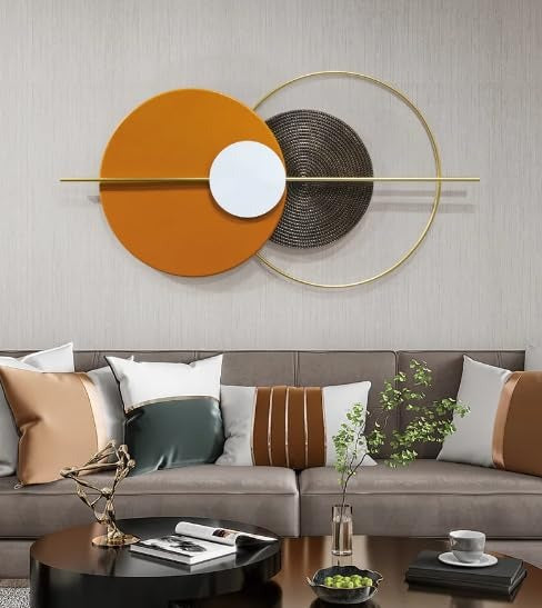 Geo Glow – Modern Abstract Wall Sculpture (36X18")INCH | Customizable