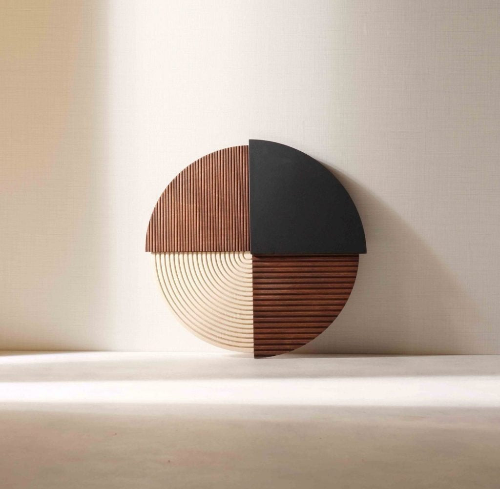 Abstract Harmony Modern Geometric Wall Art (30") INCH | Customizable