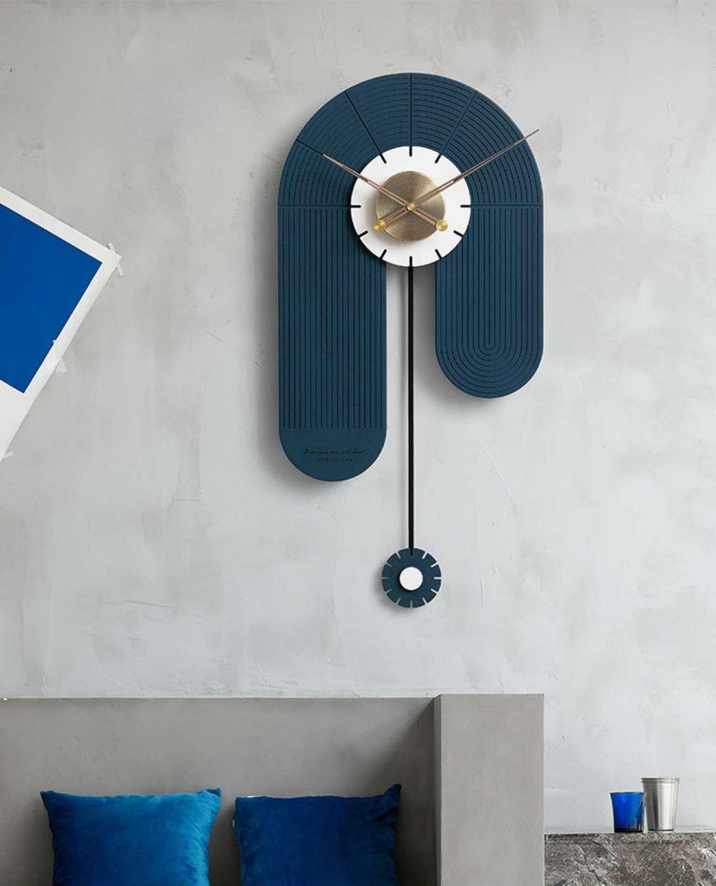 Premium quality wall clock with silent quartz for Living room| Customizable