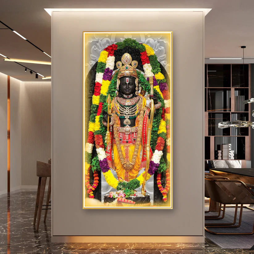Shri Ram| LED Crystal painting