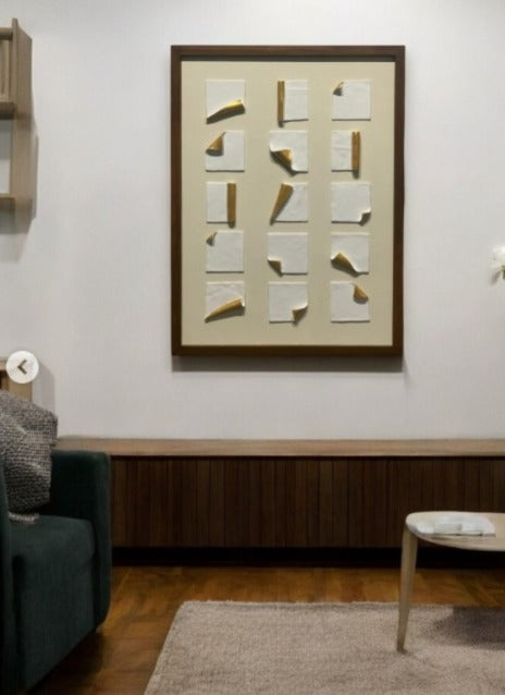 Modern Textured  Handmade  Wall Art (24x32)"|customizable