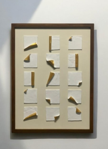 Modern Textured  Handmade  Wall Art (24x32)"|customizable