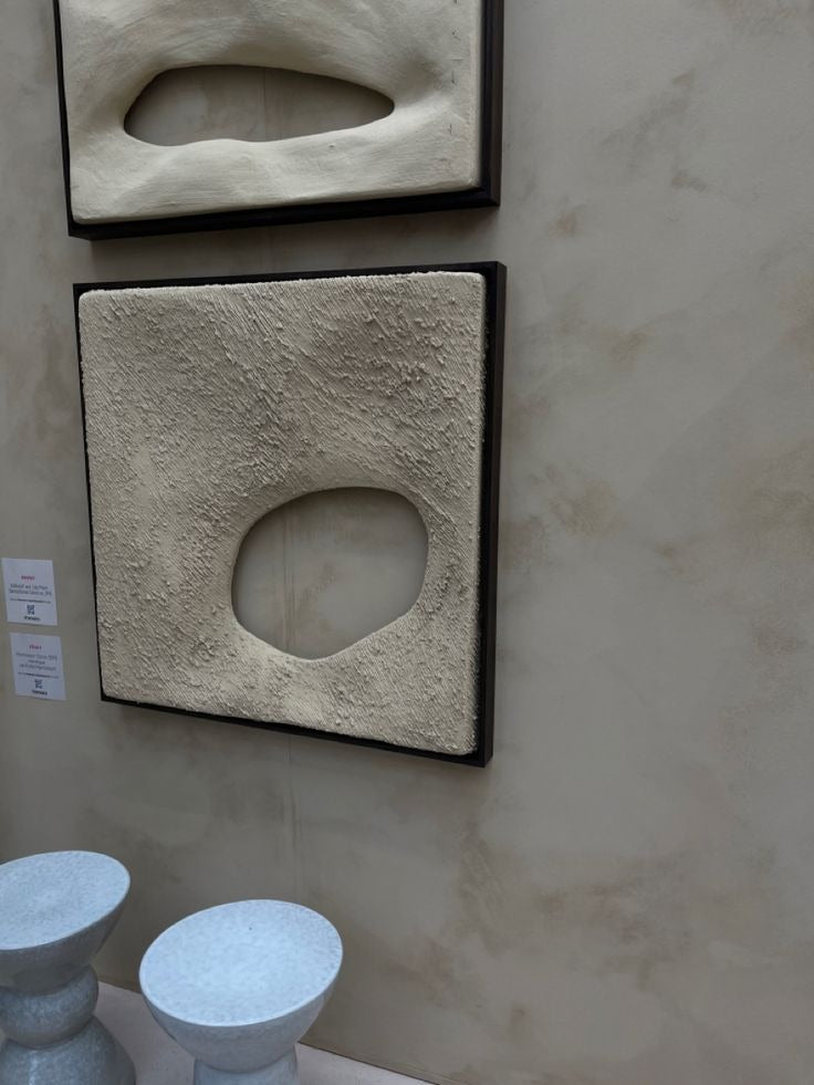 Abstract Modern Handmade Wall Art Wooden Wall Frame Set of-2(20x20)"Customizable