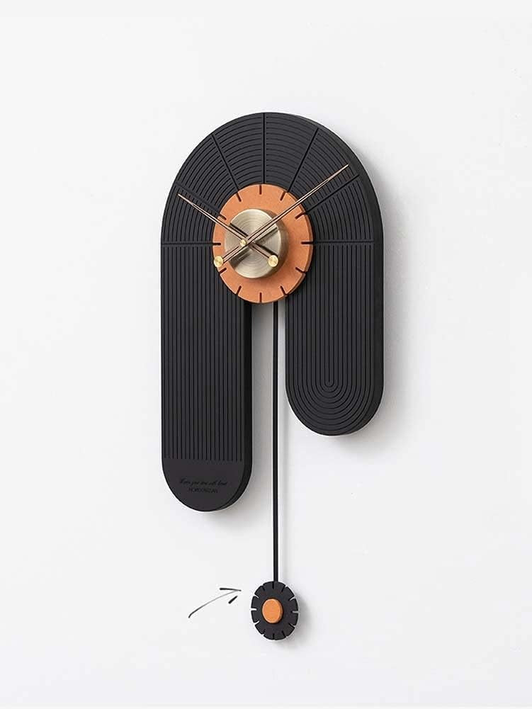 Modern Desginer  Wall Clock for Living Room,(15x30)"inch| Silent quartz| Customizable