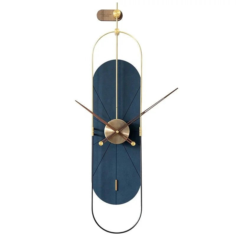 Luxe Wall Clock (8x35)"inch| Silent quartz| Customizable