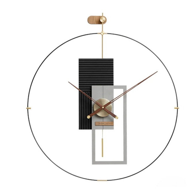 Premium quality Round wall clock(32x34)"|Silent Quartz