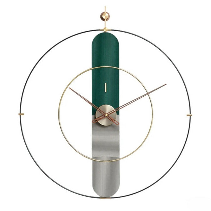 OrbitBalance Designer Clock  (32X34")| Silent quartz| Customizable