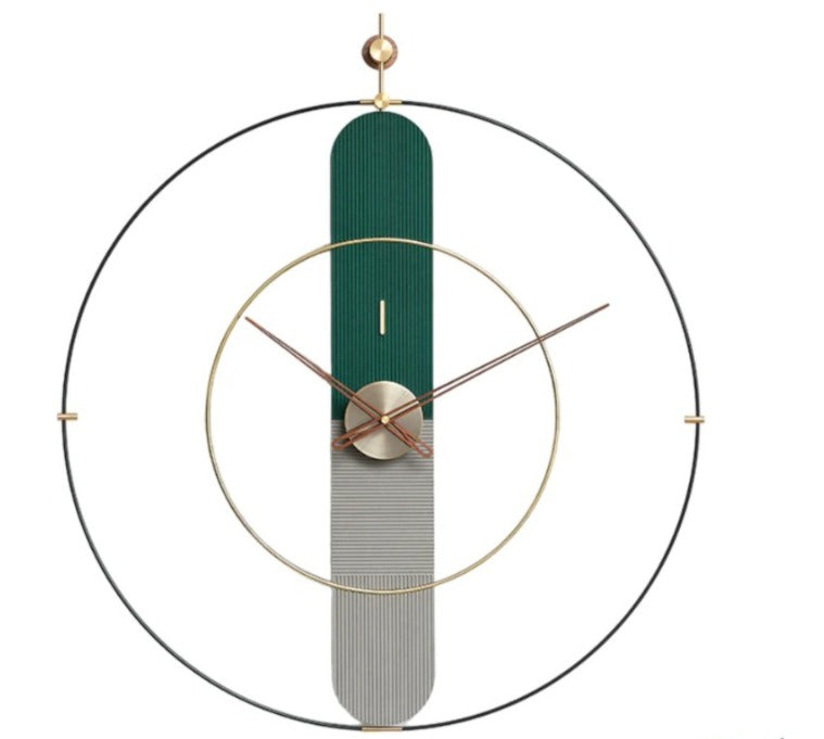OrbitBalance Designer Clock  (32X34")| Silent quartz| Customizable