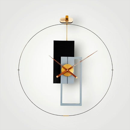 ModernEdge Halo Clock (32X34") INCH | Silent quartz| Customizable