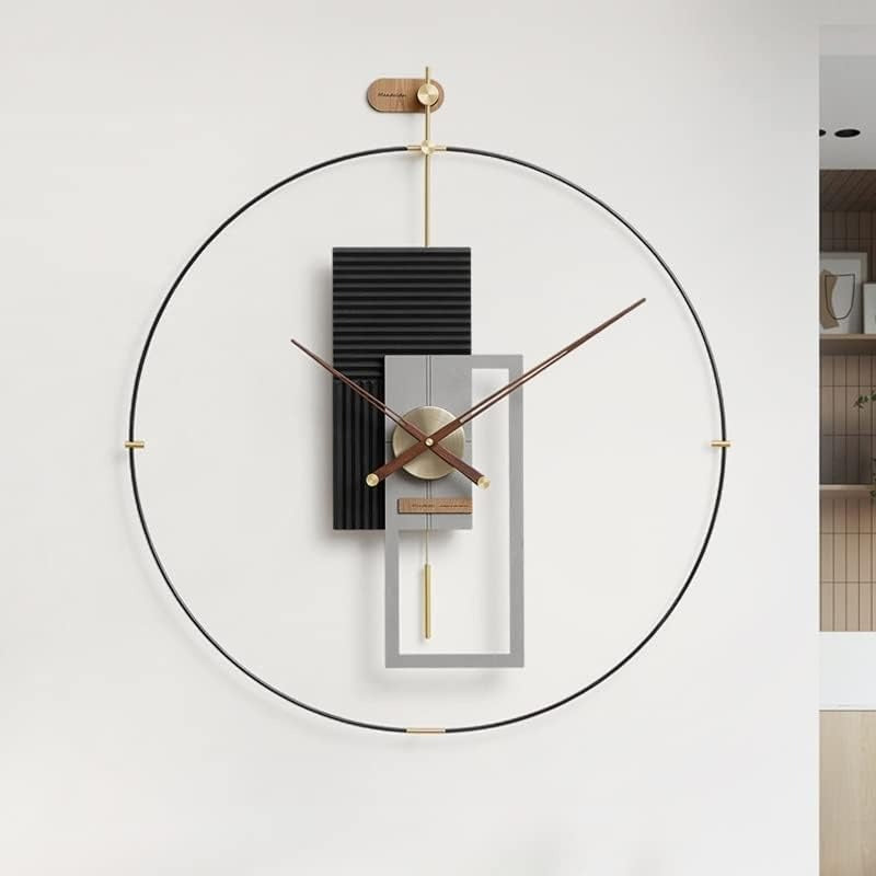 ModernEdge Halo Clock (32X34") INCH | Silent quartz| Customizable