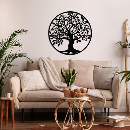 Eternal Roots – Tree of Life Metal Wall Art (24")inch | Customizable