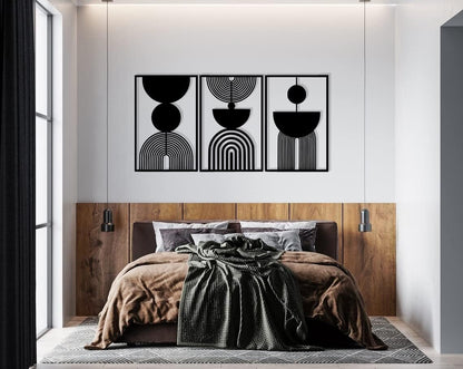 MonoMorph – Premium Minimalist Wall Decor Size-12x15"inch | Customizable