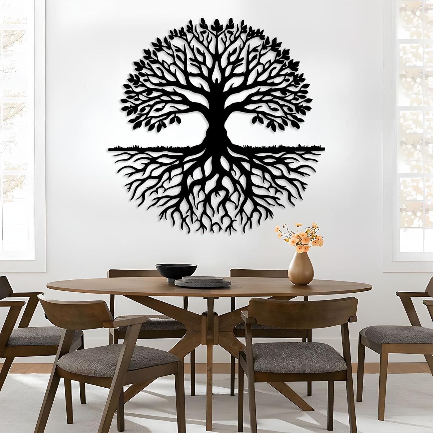 Rooted Harmony – Tree of Life Wall Art 24"INCH | Customizable