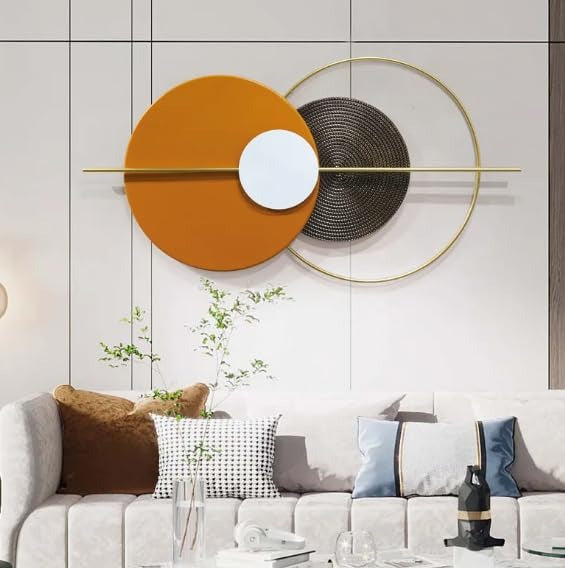 Geo Glow – Modern Abstract Wall Sculpture (36X18")INCH | Customizable