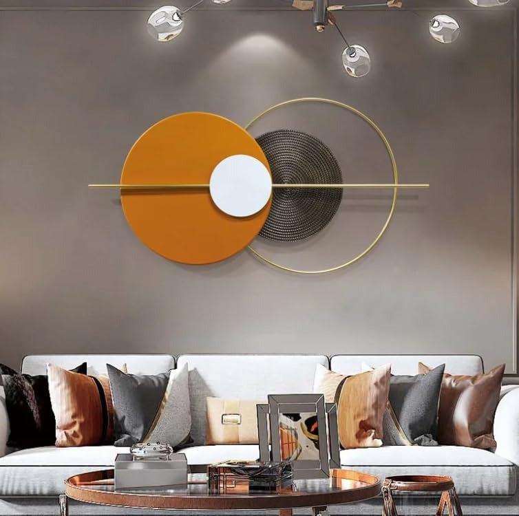 Geo Glow – Modern Abstract Wall Sculpture (36X18")INCH | Customizable