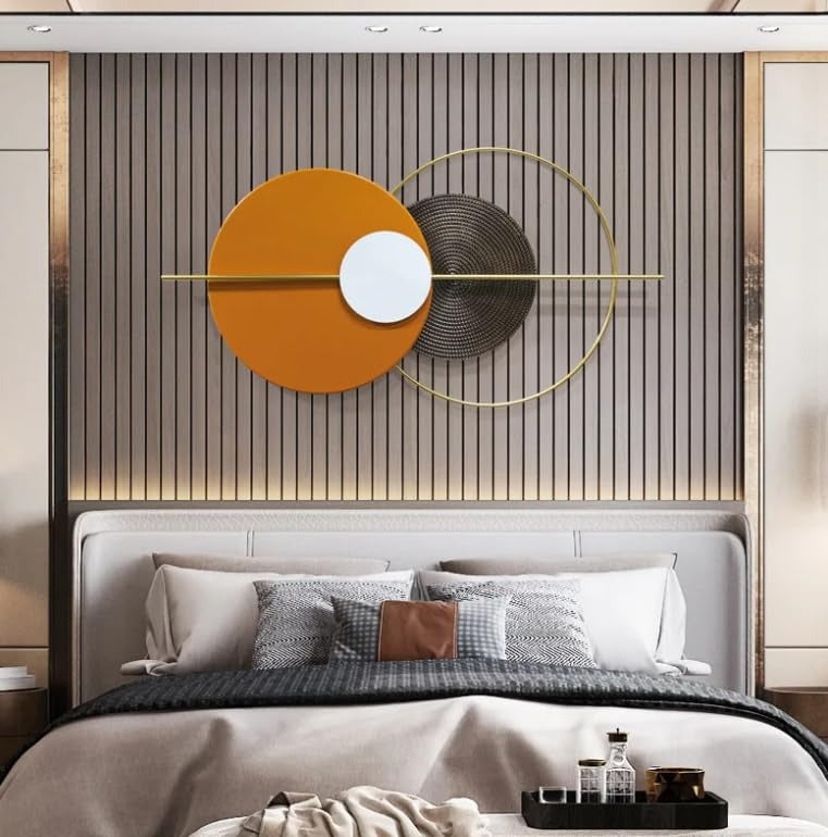Geo Glow – Modern Abstract Wall Sculpture (36X18")INCH | Customizable