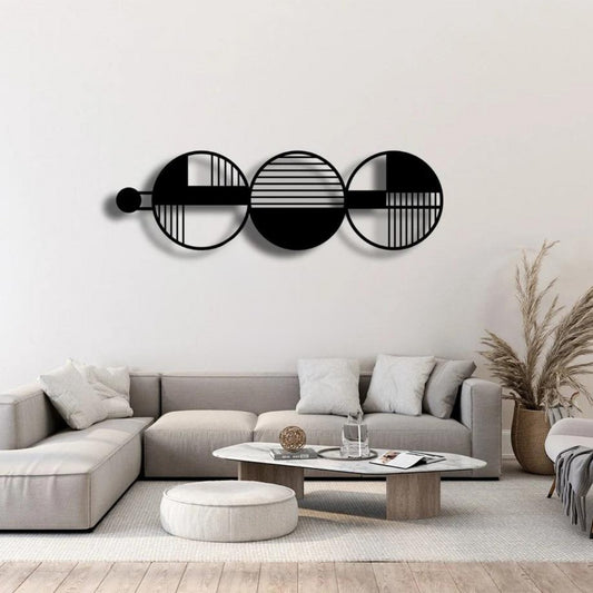 Abstract Balance Panel Modern  Wall Art (36x18)"inch | Customizable