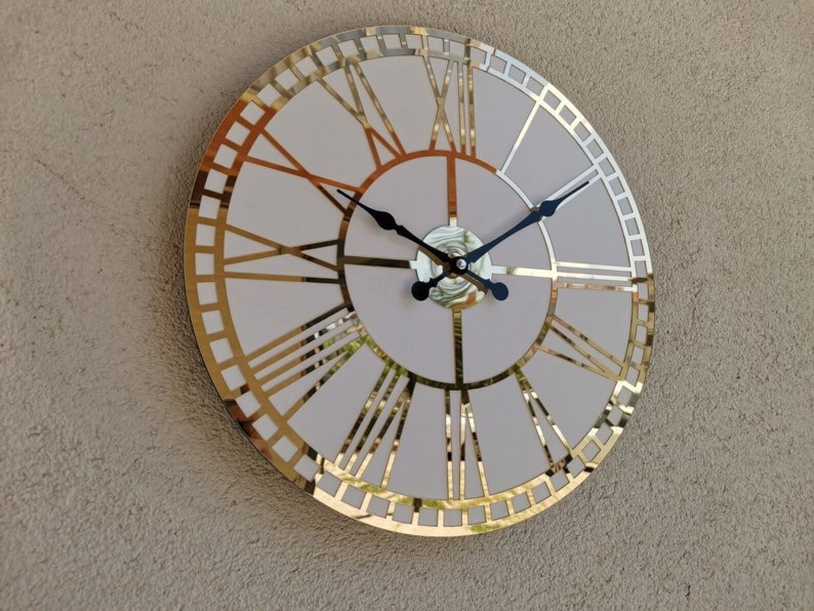 Royal Roman – Antique Style Clock (18",20"24") INCH| Silent quartz| Customizable