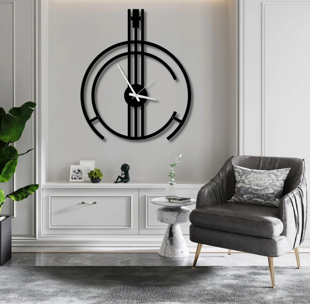 Minimalistic style Wall Clock (18"20"24") INCH| Silent quartz| Customizable