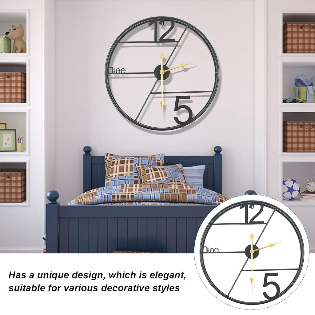 Three Point Dial – Modern Frame Clock (18",20"24") INCH| Silent quartz| Customizable