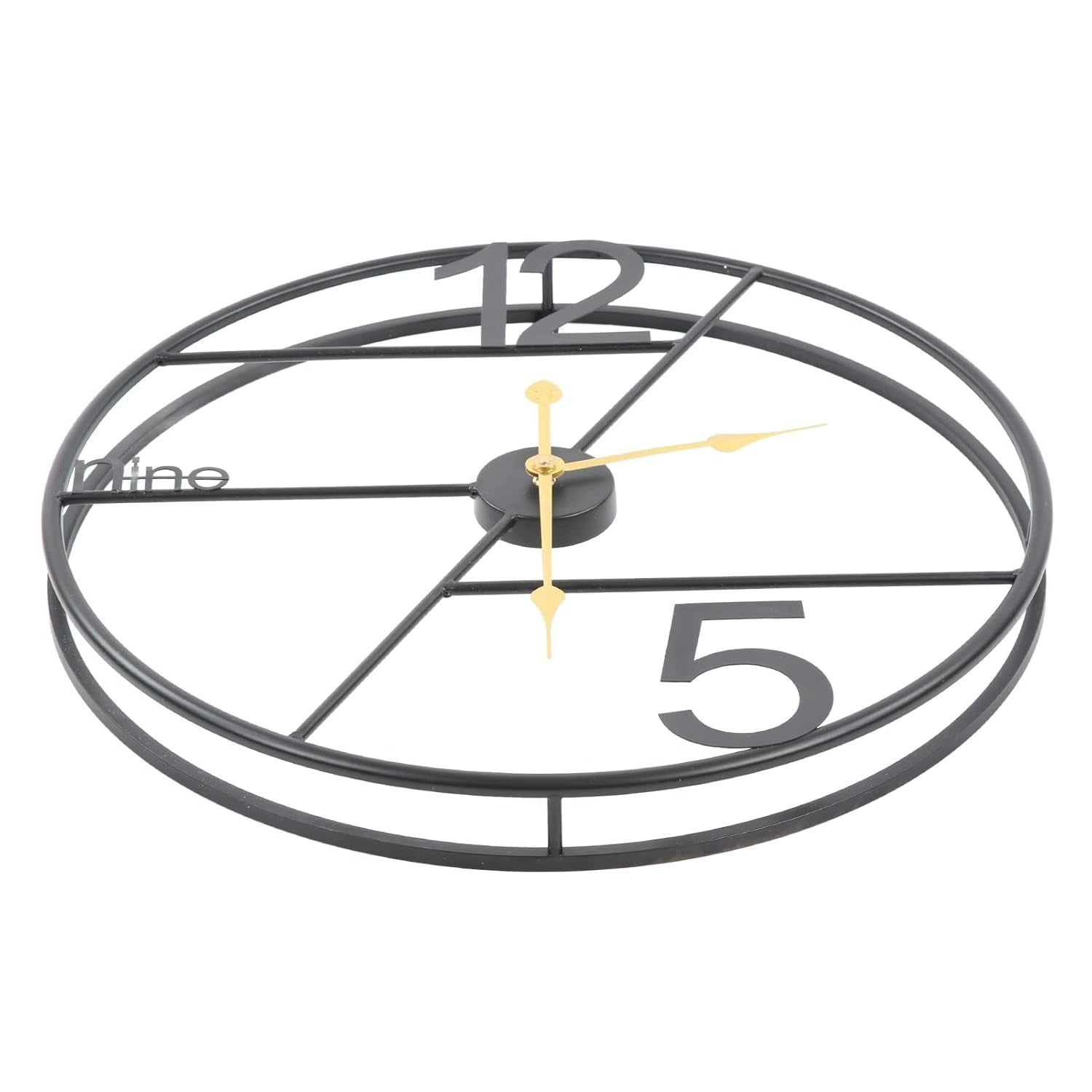 Three Point Dial – Modern Frame Clock (18",20"24") INCH| Silent quartz| Customizable