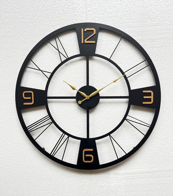 TwinEra – Dual Style Designer Clock(18",20"24") INCH| Silent quartz| Customizable
