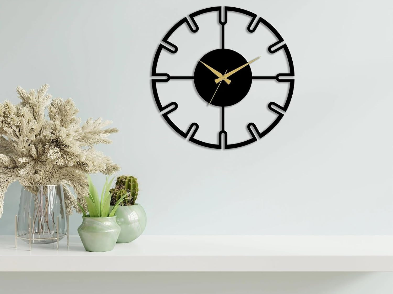 Stylist Wall Clock (18",20"24") INCH| Silent quartz| Customizable