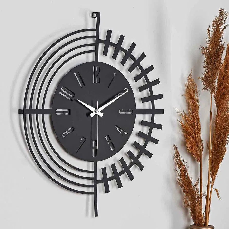 Modern Abstract Wall Clock (18",20"24") INCH| Silent quartz| Customizable