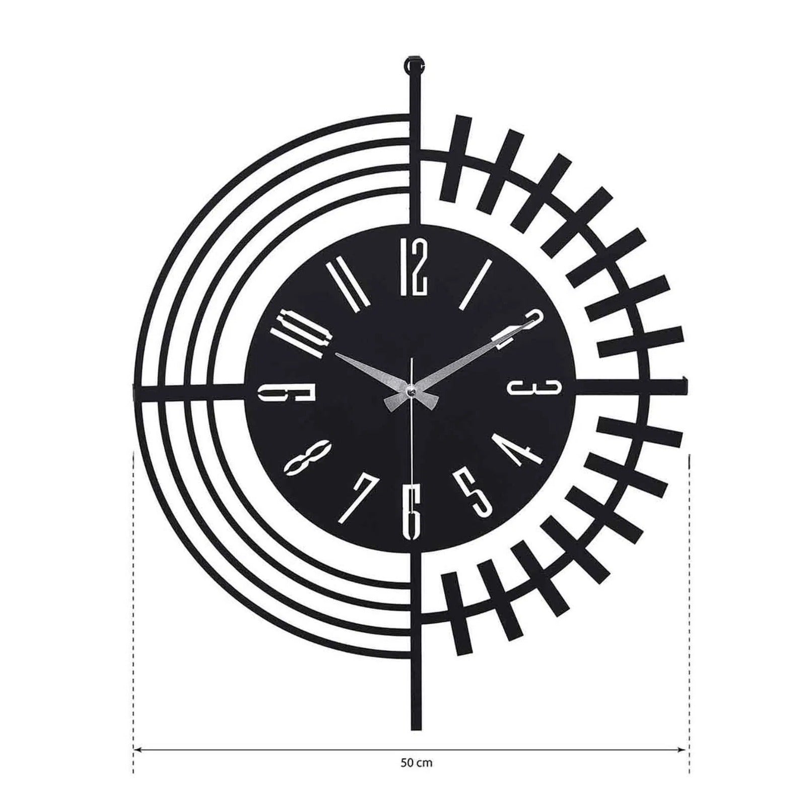 Modern Abstract Wall Clock (18",20"24") INCH| Silent quartz| Customizable