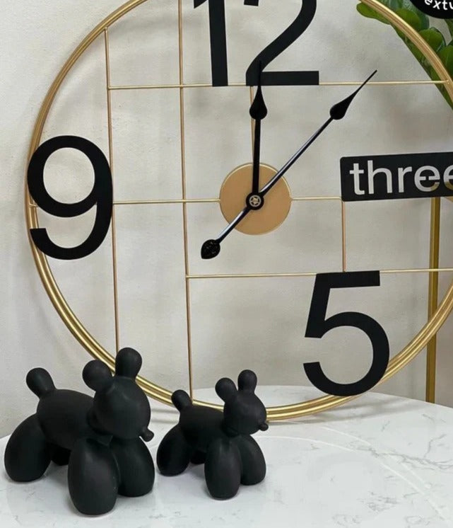 Exclusive Designer Wall Clock (18",20"24") INCH| Silent quartz| Customizable