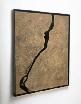 Stunning  Texture Handmade Wall Art Frame, Neutral Abstract Art, (30x36)|Customized