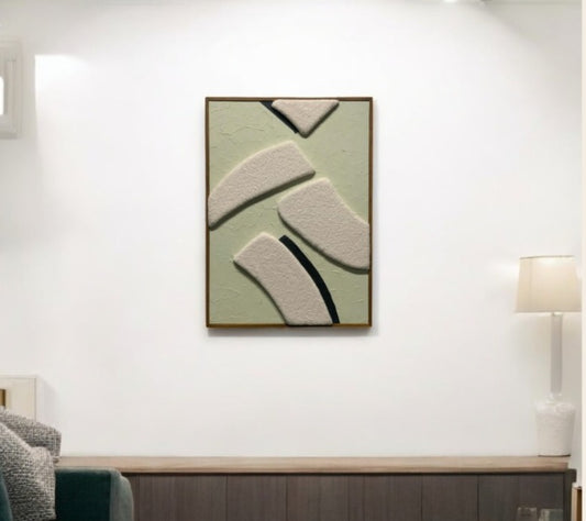 Abstract textured wall art |(26x36)inch|customizable