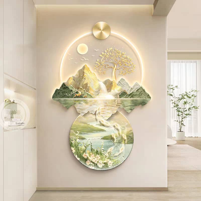Nature’s Embrace||Crystal wall art||80*120cm
