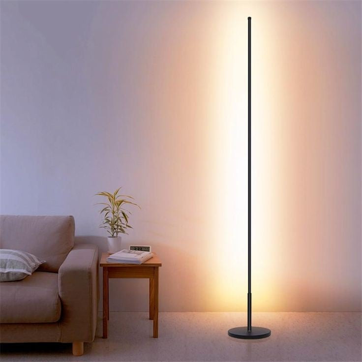 Designer LED Floor Lamp with 3 in 1 CCT Remote (Size Customization Available)