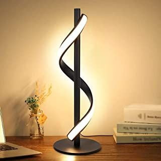 Spiral Modern Table Lamp with 3 in 1 CCT Remote (Size Customization Available)
