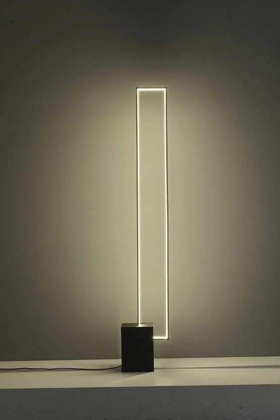 Rectanguler Table Lamp with 3 in 1 CCT Remote  (Size Customization Available)