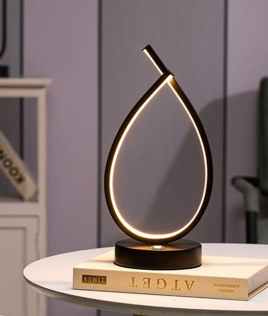 Modern LED Table Lamp with 3 in 1 CCT Remote  (Size Customization Available)