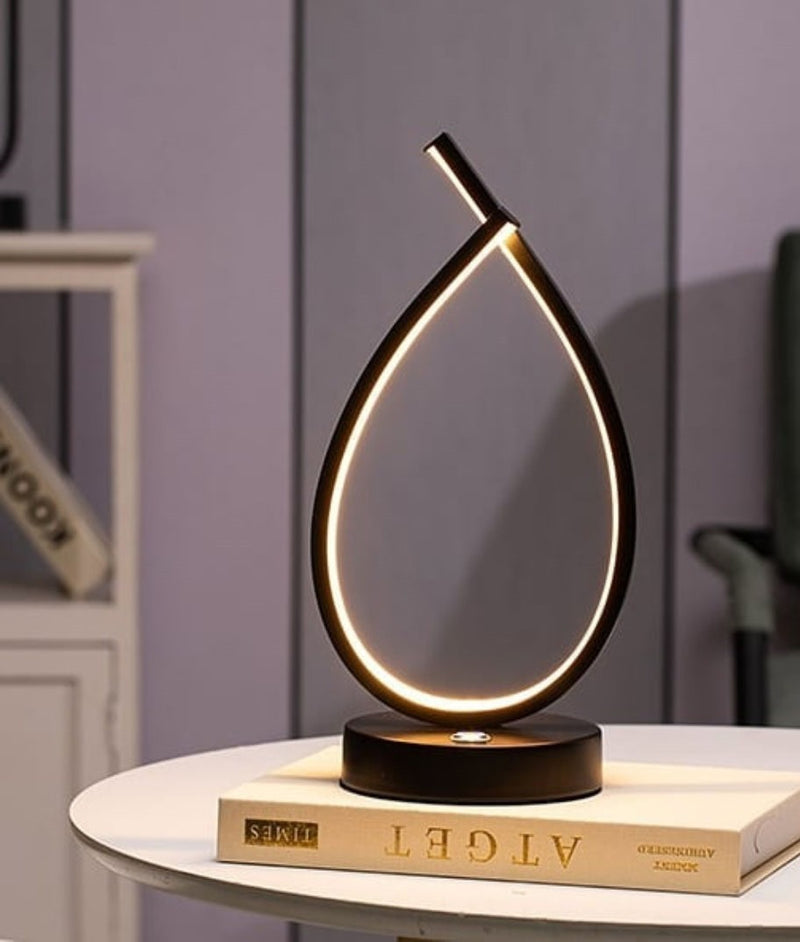 Modern LED Table Lamp with 3 in 1 CCT Remote  (Size Customization Available)