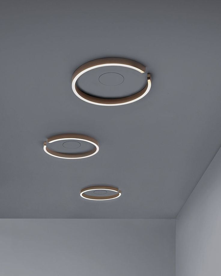 Round Ceiling Light with 3 in 1 CCT Remote  (Size Customization Available)