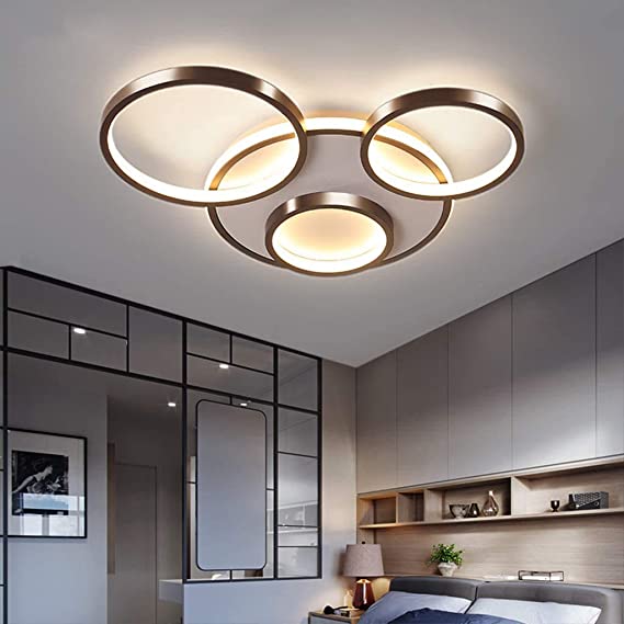 Modern Ring Ceiling Light with 3 in 1 CCT Remote ( (Size Customization Available)
