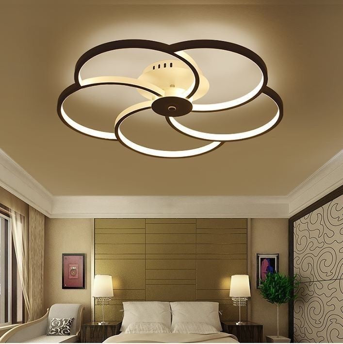 Modern LED Ceiling Light with 3 in 1 CCT Remote ( (Size Customization Available)