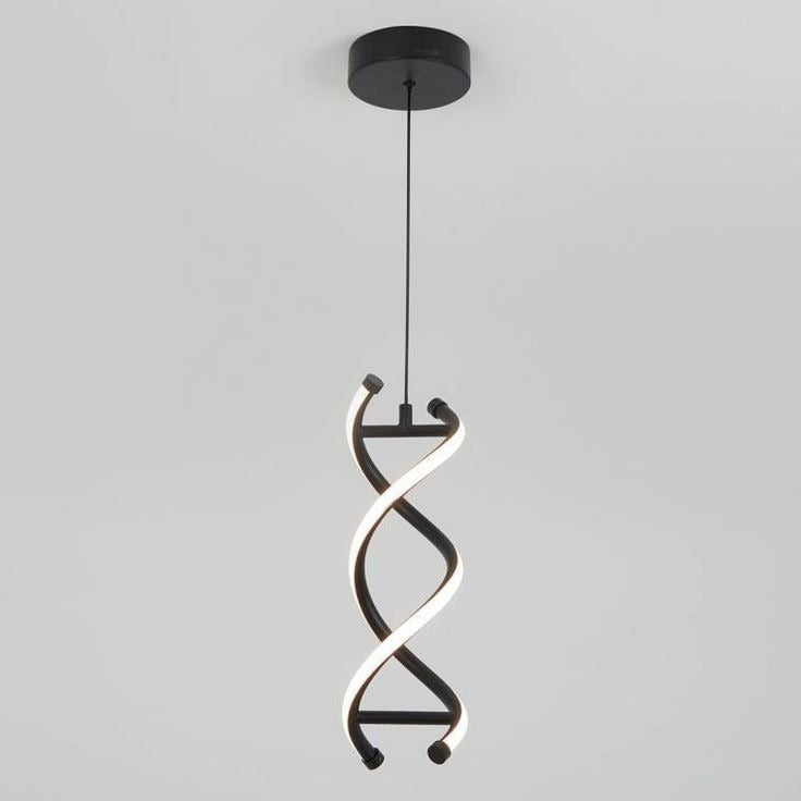 Spiral LED Light Pendant Light with 3 in 1 CCT Remote (Size Customization Available)