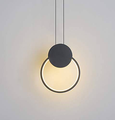 Designer Ring shape Pendant Light with 3 in 1 CCT Remote (Size Customization Available)