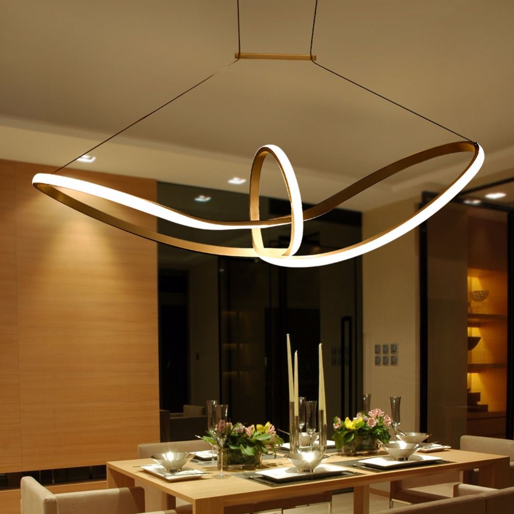 Modern Chandelier Light with 3 in 1 CCT Remote (Size Customization Available)