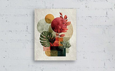 Canvas wall art| Water colour abstract Painting|400 GSM Gallery-Wrapped Canvas