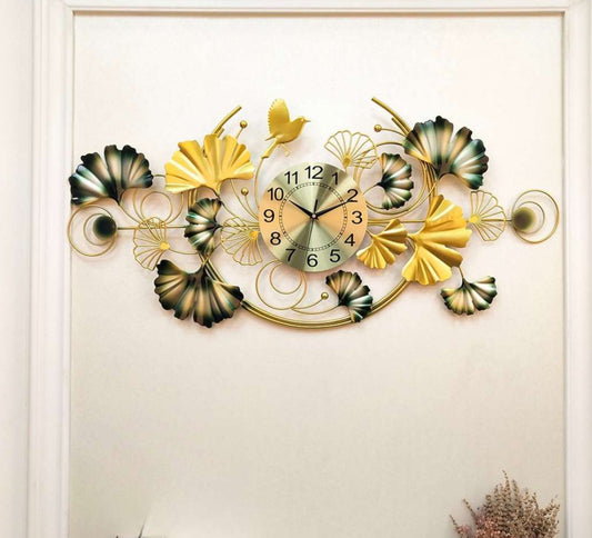 Designer Large Metallic finish Multicolor Wall Clock